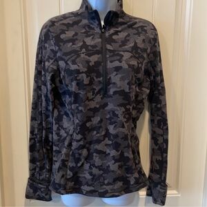 Lululemon camo quarter zip